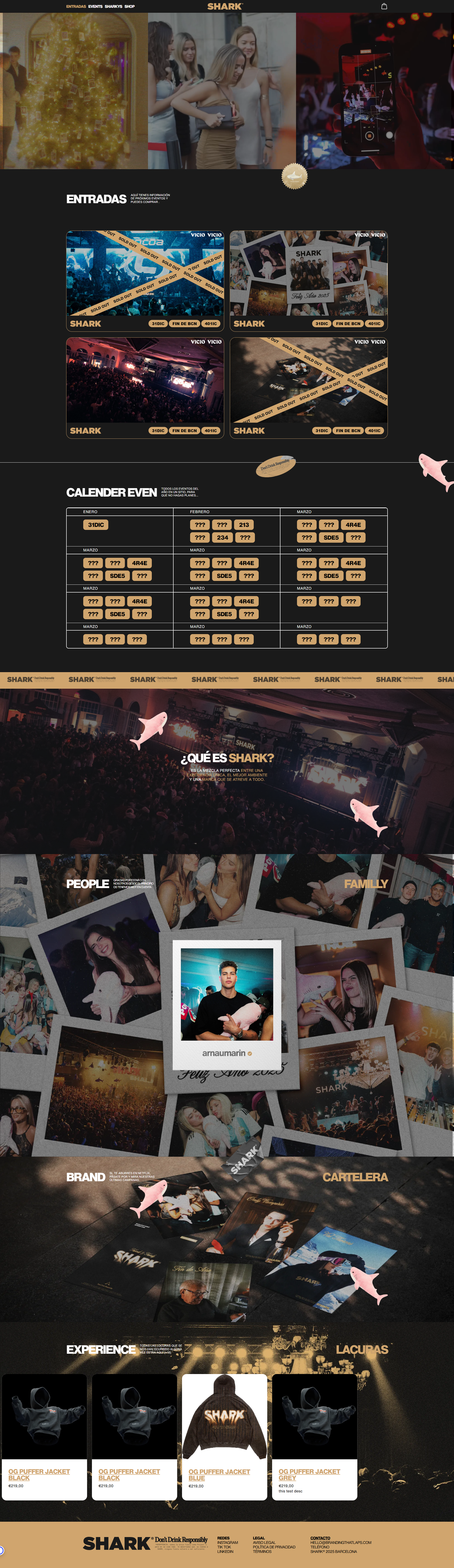 Sharky – Shopify Website Design & Branding for a Startup